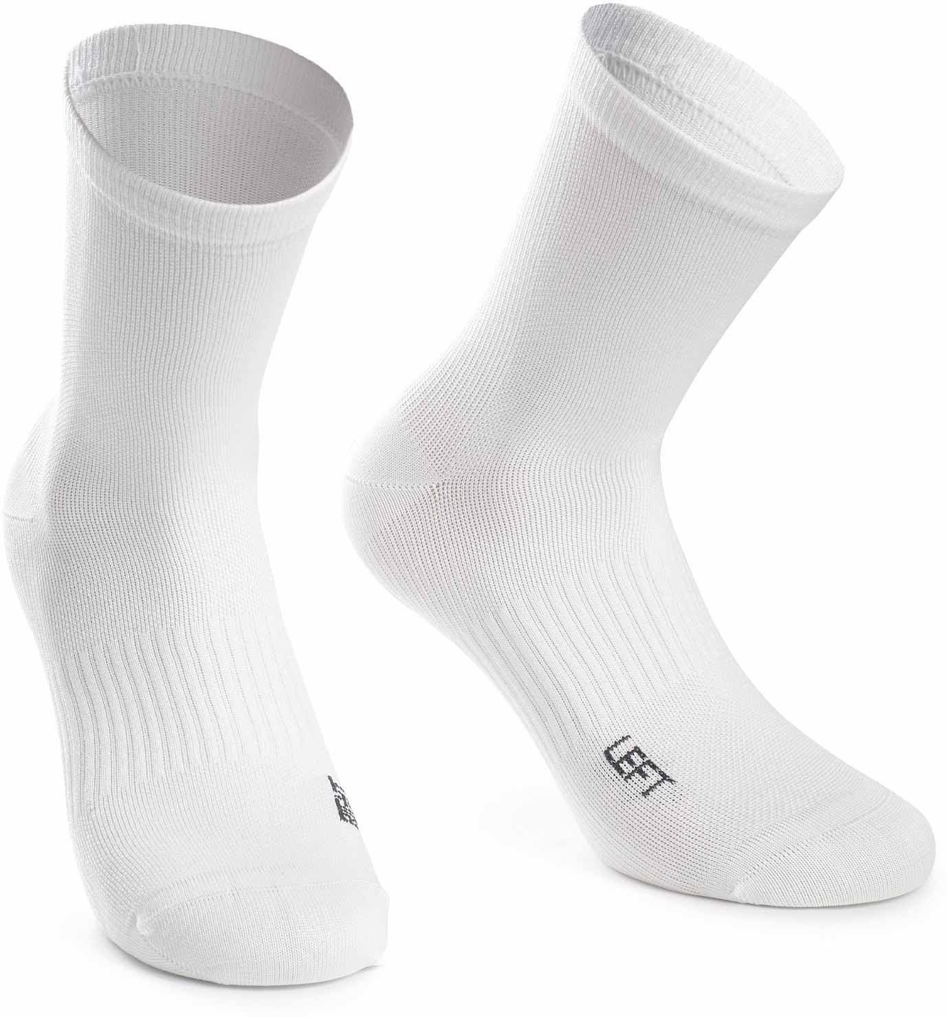 Assos Assosoires Essence Socks - Twin Pack - Hvid Beklædning > Sokker